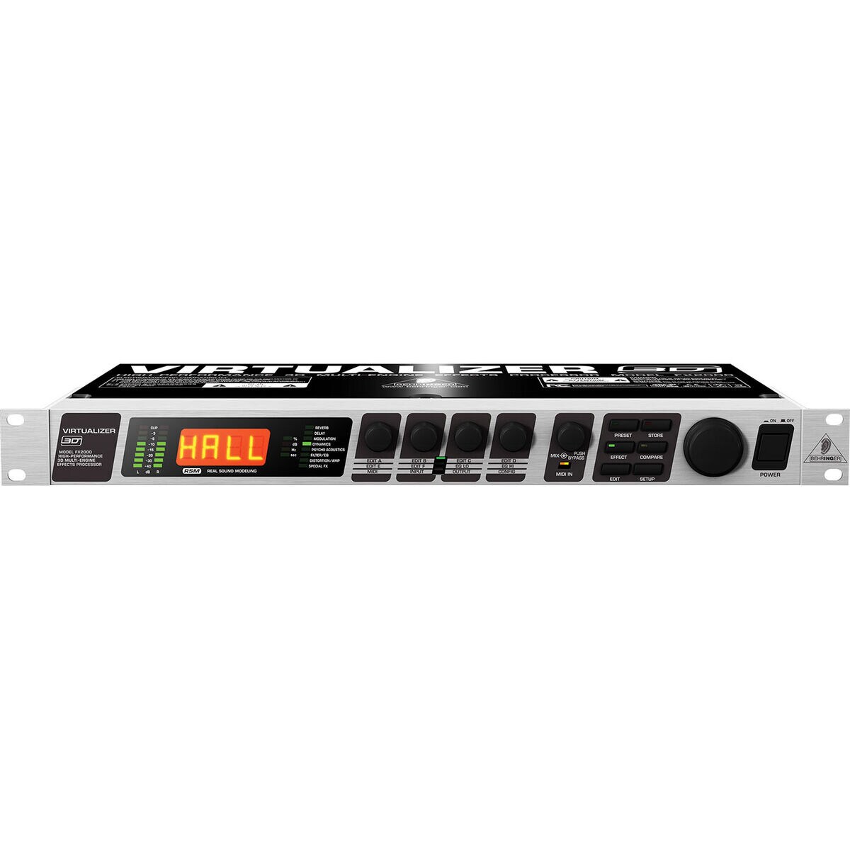 Behringer FX2000 Virtualizer 3D Effects Processor